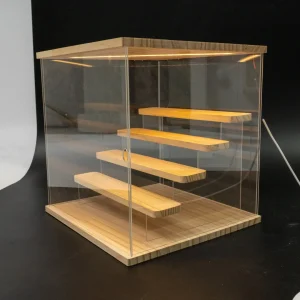 5-Tier LED Lit Acrylic Display Box