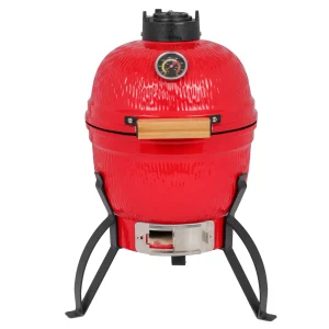 Round Charcoal Grill Ceramic Asador Kamado Charcoal Grills 13 Inch