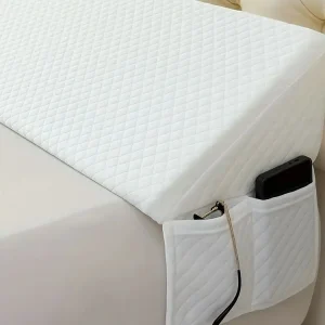 Bed Wedge Pillow - Adjustable 0-7" Gap Filler for Headboard & Mattress