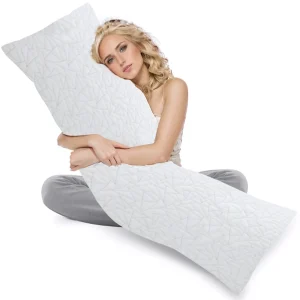 Memory Foam Body Pillow -Fluffy Body Pillows for Adults