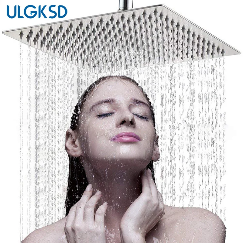 Wholesale And Retail 40cm * 40cm Rainfall Shower Head 16 Inch Ceiling Rain Shower Rain Shower Head 16 Inch - Image 1