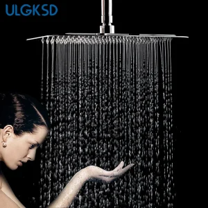 Wholesale And Retail 40cm * 40cm Rainfall Shower Head 16 Inch Ceiling Rain Shower Rain Shower Head 16 Inch - Thumbnail Image 6