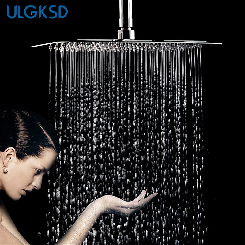 Wholesale And Retail 40cm * 40cm Rainfall Shower Head 16 Inch Ceiling Rain Shower Rain Shower Head 16 Inch - Image 6