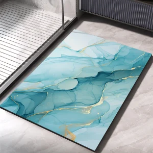 Luxury Bath Mat Bathroom Rug Super Absorbent Foot Floor Mats Quick Dry Non-Slip Shower - Thumbnail Image 13