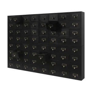 64 Drawer Storage Cabinet 4 Sets Combination Practical Multi Compartment Design - Thumbnail Image 8