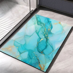 Luxury Bath Mat Bathroom Rug Super Absorbent Foot Floor Mats Quick Dry Non-Slip Shower - Thumbnail Image 11